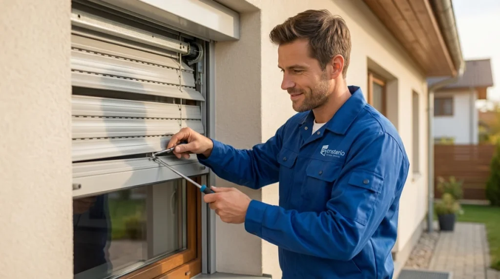 Rolladenlamellen verschoben: So richten Sie sie aus