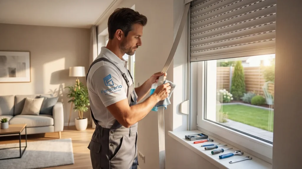 Rolladengurt reinigen: So wird er wieder sauber