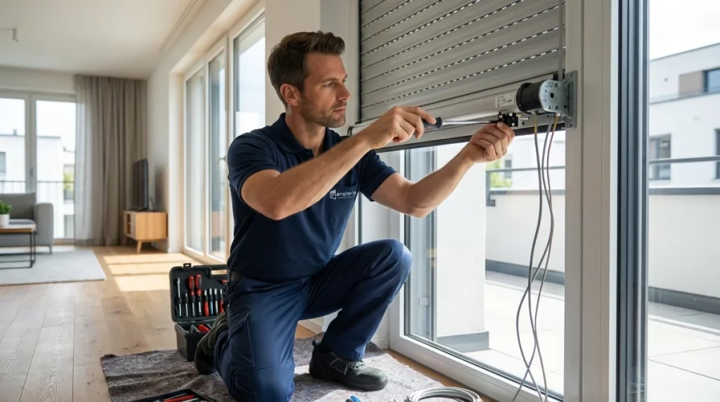 Rolladenmotor einstellen: Endpunkte festlegen