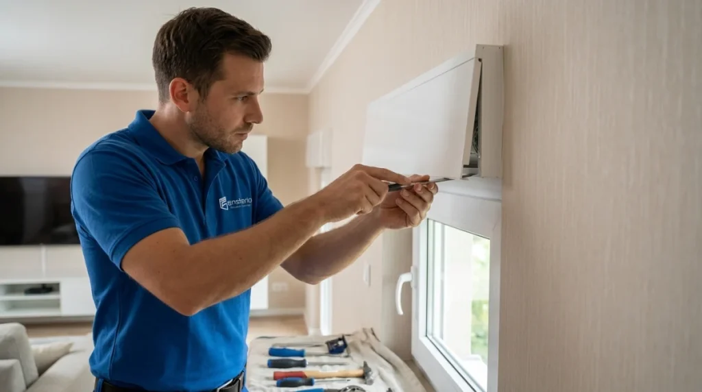 Rolladenkasten öffnen ohne Tapete zu beschädigen